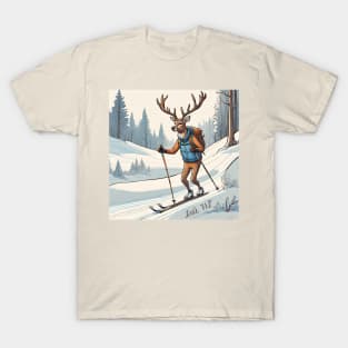 Cross Country Skier T-Shirt